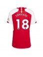 Billige Arsenal Takehiro Tomiyasu #18 Hjemmedrakt Dame 2023-24 Kortermet